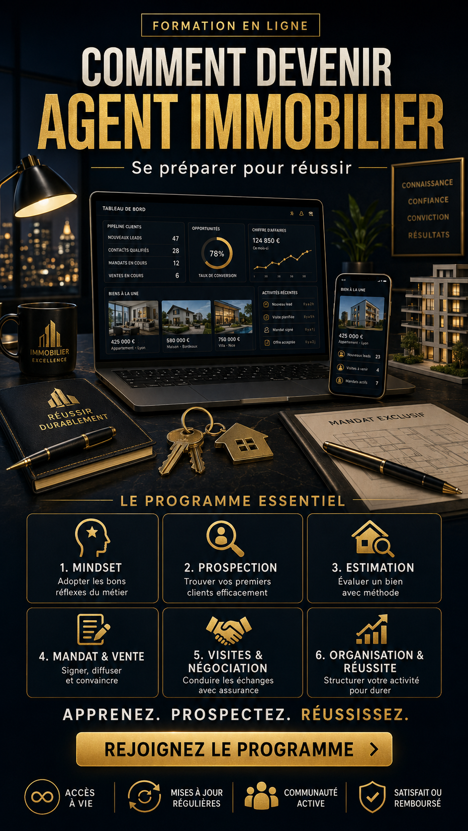 Comment Devenir Agent Immobilier - Se préparer pour réussir