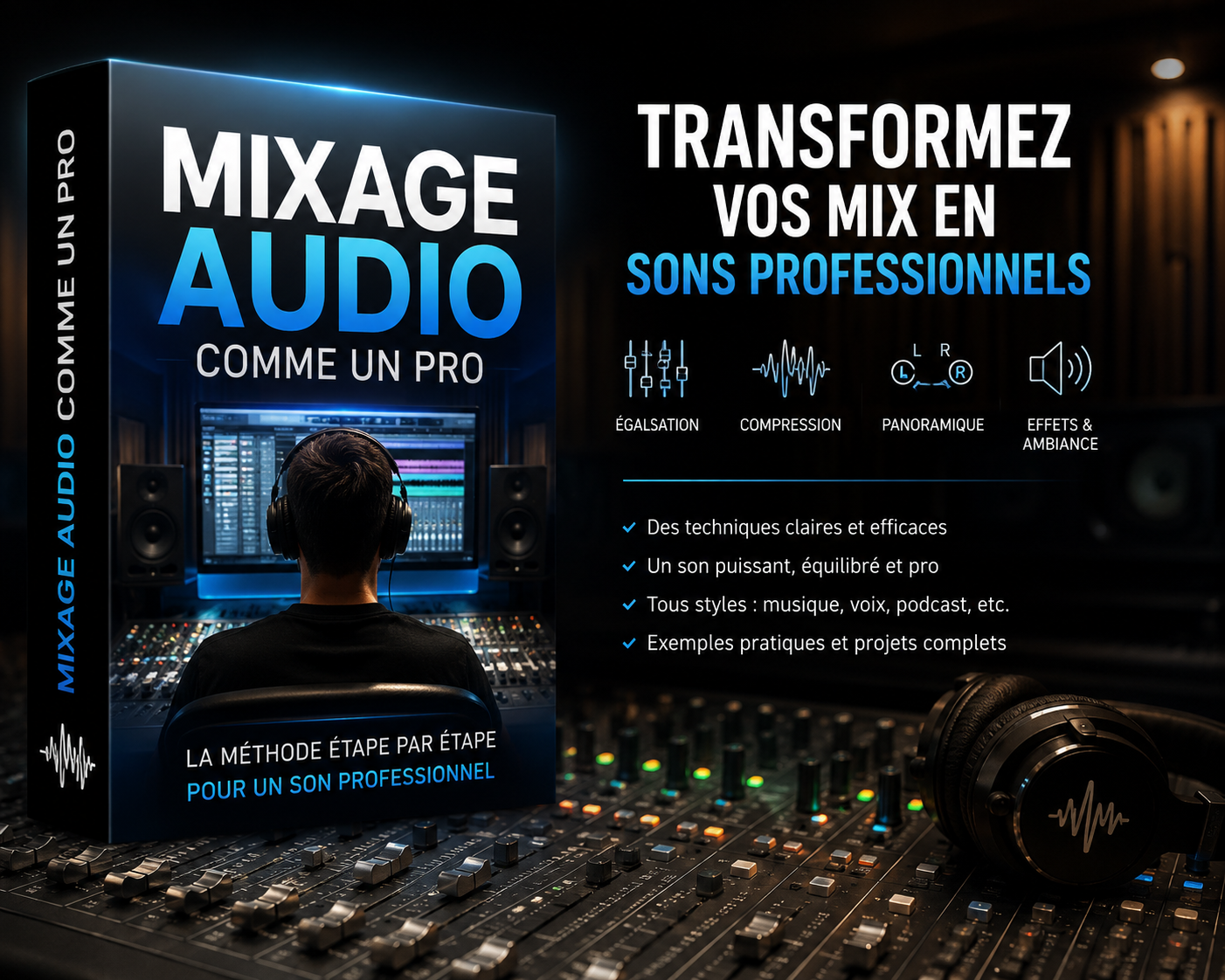 Mixage audio comme un pro