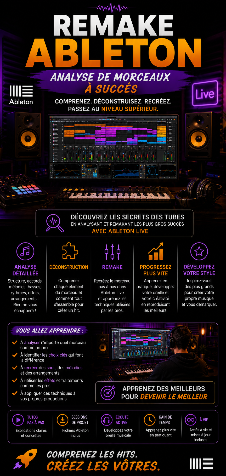 Remake ableton (Analyser des morceaux à succès)